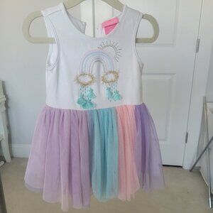 12m Isaac Mizrahi Rainbow Tulle Dress